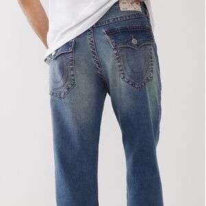 True Religion Ricky Relaxed Straight Jeans Mens Size 27